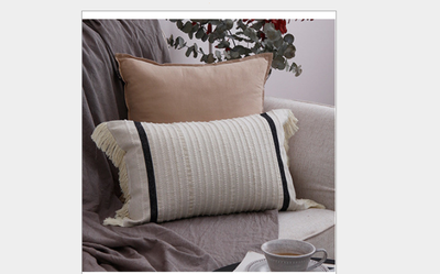 Almohada de Apoyo Lumbar Rectangular - Cojín de Respaldo para Cama y Auto Estilo Nórdico - Image 8