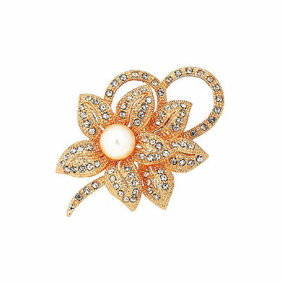 Broche Moño de Perlas de Cristal para Dama - Image 4