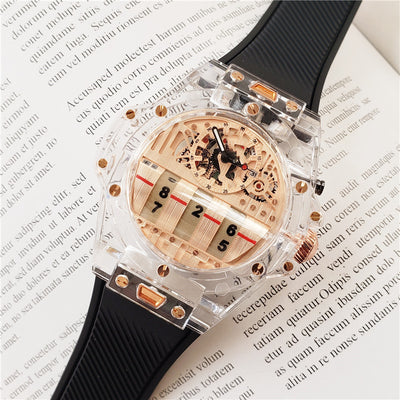Reloj de Cuarzo con Caja Transparente - Image 12
