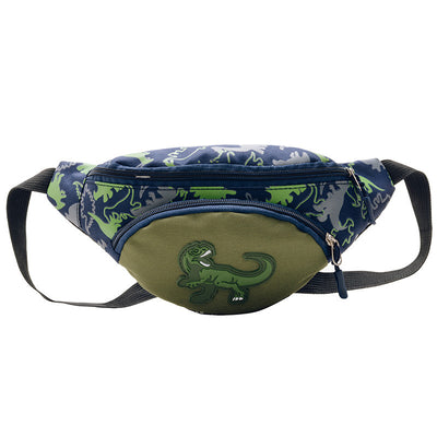 Bolsa Cruzada Infantil con Dinosaurio Cartoon - Mochila Pecho Niño - Image 7