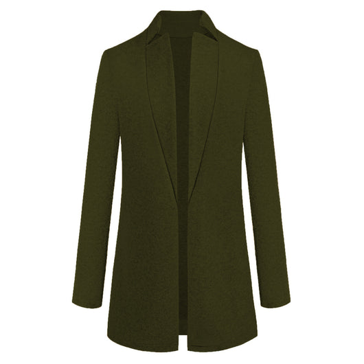 Abrigo Largo de Lana Premium - Elegancia y Calidez para Tallas Grandes - Image 3
