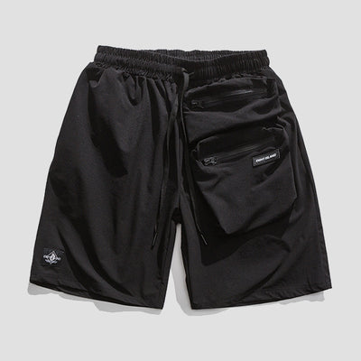 Shorts Overol Holgado Hip-Hop Urbano Versátil para Hombre - Image 5