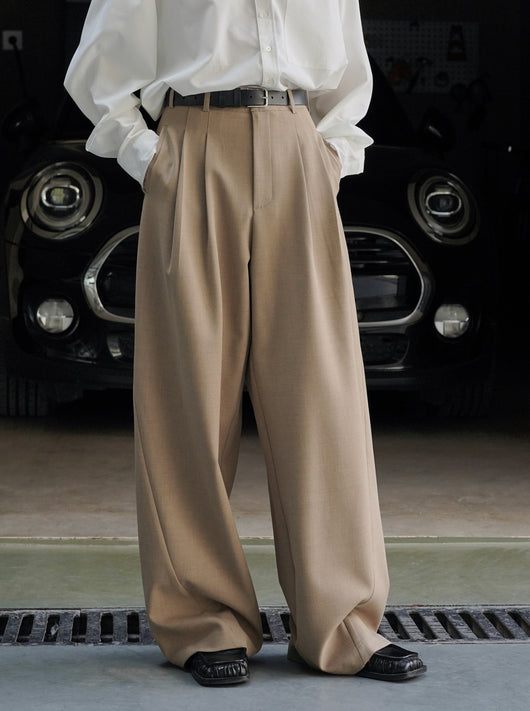 Pantalón Casual Holgado de Cintura Alta con Textura para Mujer - Image 11