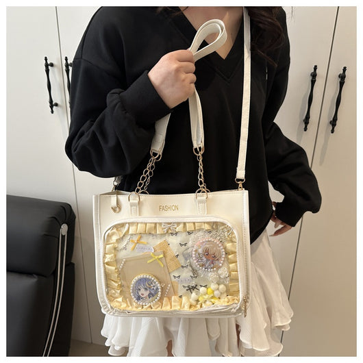 Bolsa Tote Amplia de Diseño Minimalista Japonés para Uso Casual - Image 27