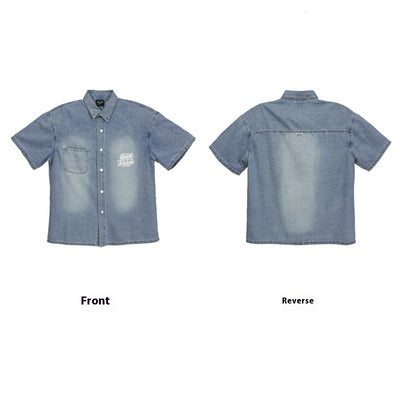 Conjunto Hip Hop Urbano: Camisa y Pantalón Denim Estilo Callejero - Image 6