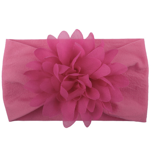 Diadema Floral de Gasa para Bebé - Accesorio Princesa Elegante - Image 19
