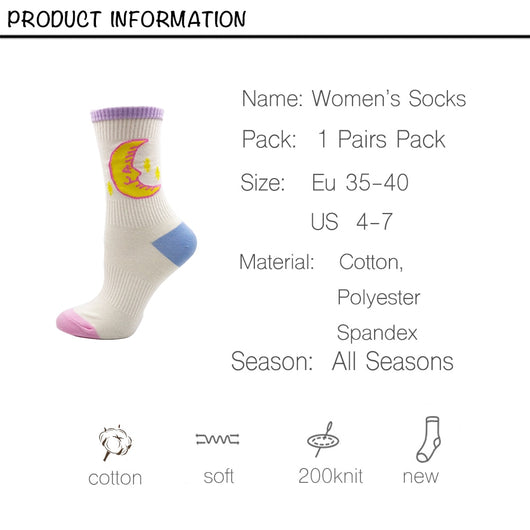 Calcetines de Algodón Personalizados para Niñas - Image 2