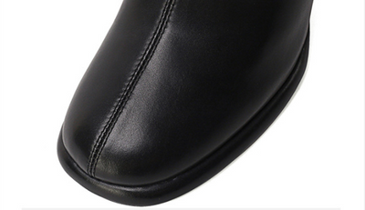 Botas Coreanas de Tacón Grueso para Talla Grande - Estilo Verano - Image 8