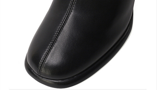 Botas Coreanas de Tacón Grueso para Talla Grande - Estilo Verano - Image 8