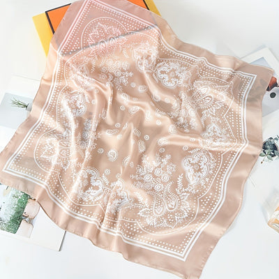 Pañuelo de Seda Estilo Coreano Retro Versátil para Mujer Profesional - Image 13