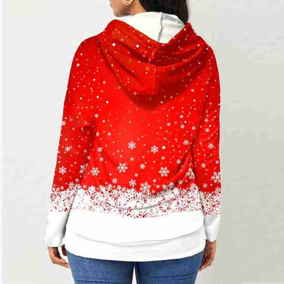 Sudadera Estampado Alce con Capucha y Manga Larga - Image 12