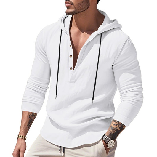 Sudadera Hoodie Suelta Casual para Hombre - Image 4