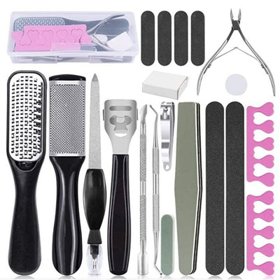 Kit de Pedicura 8 en 1 con Tabla de Limar Pies