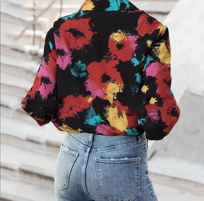 Blusa Estampada Multicolor para Mujer - Image 4