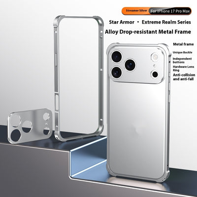 Funda Protectora para Teléfono con Marco Metálico y Hebilla Antimotines Esquina a Esquina - Image 9