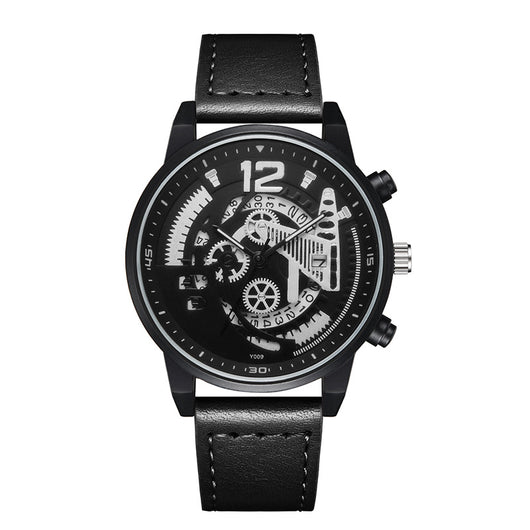 Reloj Mecánico de Diseño Calado con Calendario - Image 3
