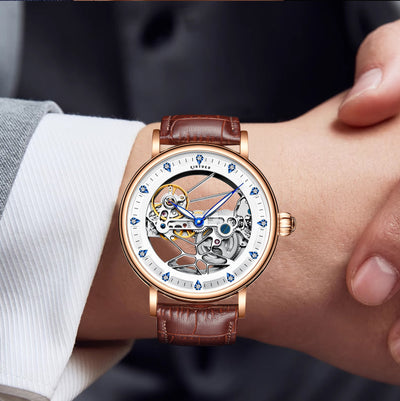 Reloj Automático para Hombre Resistente al Agua con Esfera Luminosa - Image 13
