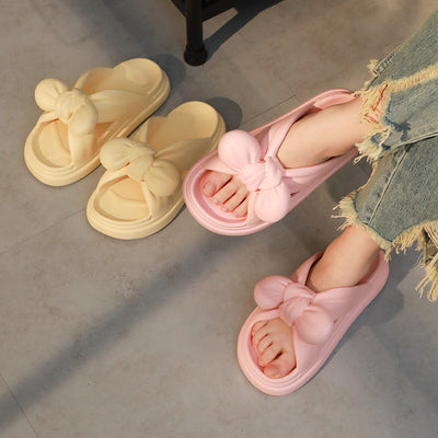 Sandalias Femeninas Antideslizantes con Moño Adorable - Image 3
