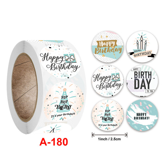 Pegatinas Decorativas para Regalos de Cumpleaños y Agradecimiento - Image 7