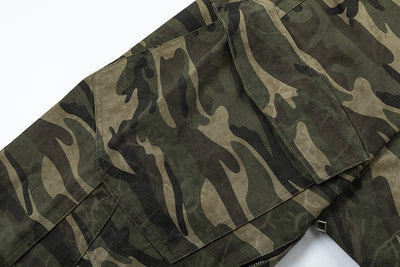 Pantalones de Trabajo Camuflaje Urbano - Estilo Casual Versátil - Image 12