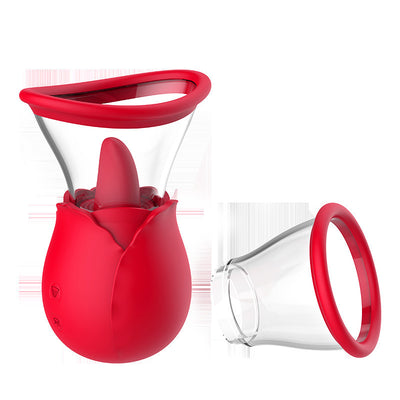 Estimulador Íntimo Rose Dream con Tecnología de Succión y Lengua - Image 6