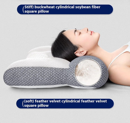 Almohada Cervical de Tracción Invertida para Dormir Profundo - Image 16