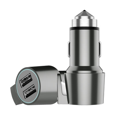 Cargador de Auto Dual USB 5V 2.4A con Cortador de Emergencia - Carga Rápida Inteligente - Image 6
