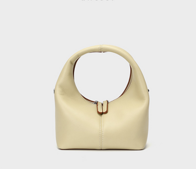 Bolso Bandolera Cuero Genuino Diseño Francés Minimalista para Mujer - Image 8