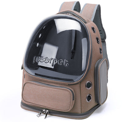 Mochila Transportadora Respirable para Mascotas - Diseño Espacial Portátil - Image 5