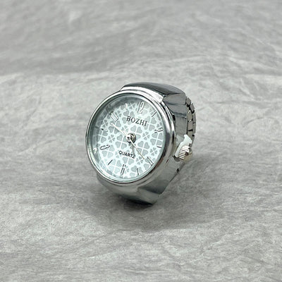 Reloj Anillo Versátil Dorado y Plateado - Diseño Minimalista All-Match - Image 11