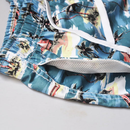 Pantalones Cortos de Playa Estampado Coco Secado Rápido - Image 13