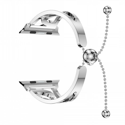Reloj Pulsera Hueco para Mujer con Correa Metálica - Image 2