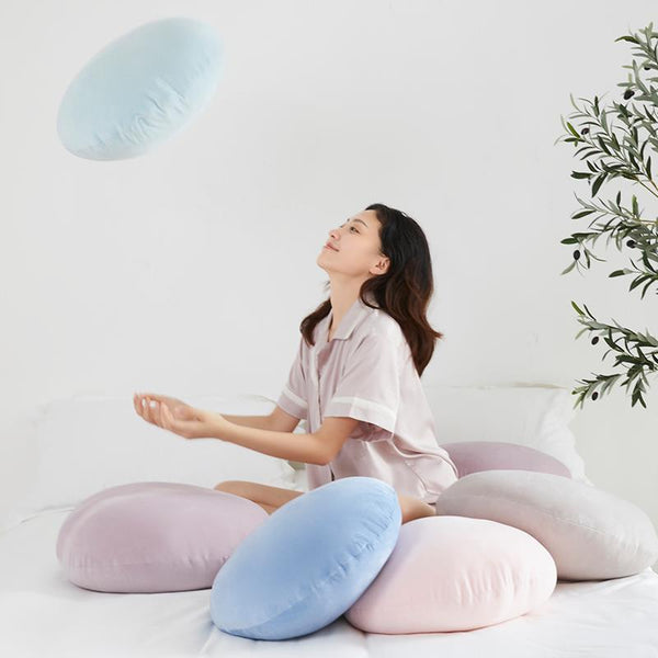 Almohada de Soporte Lumbar Multicolor para Casa y Oficina