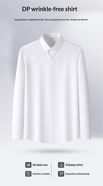 Camisa de Trabajo Profesional sin Planchado para Hombre - Image 6