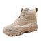 Botas Militares de Cuero para Hombre - Impermeables y Cálidas para Invierno