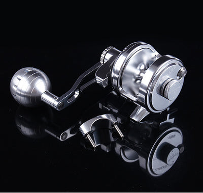 Carrete de Pesca Offshore Tambor de Hierro para Trolling