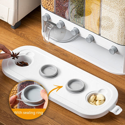 Organizador Hermético de Cereales con Compartimentos Separados - Image 4