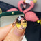 Colored Gems Jewelry Gorgeous Ametrine 925 Sterling Silver Rose Gold Plated Ring