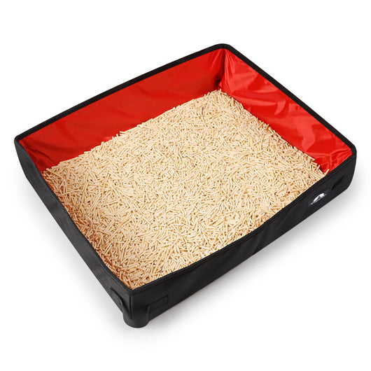 Arenero Portátil Plegable Impermeable para Gatos - Image 13