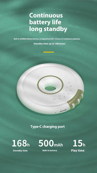 Altavoz Bluetooth de Conducción Ósea Mini - Ruido Blanco para Dormir - Image 12