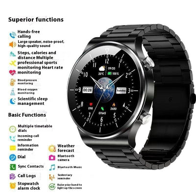 Reloj Inteligente con Monitor de Glucosa y Presión Arterial