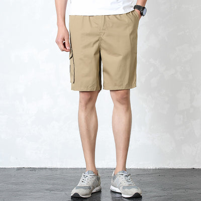 Capris Cortos Cargo con Múltiples Bolsillos Lavados - Image 12