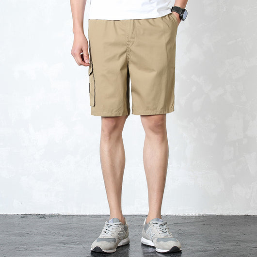 Capris Cortos Cargo con Múltiples Bolsillos Lavados - Image 12