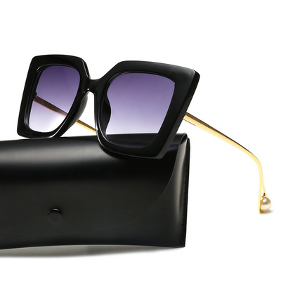 Gafas de Sol Cuadradas con Perla
