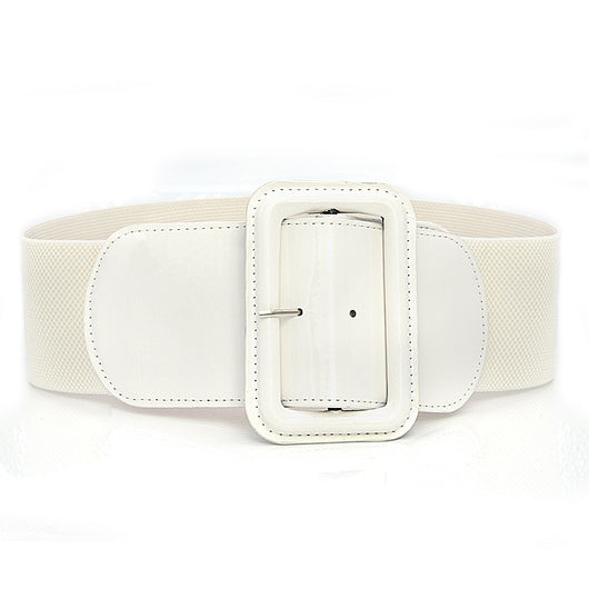 Cinturón Elástico para Abrigo Acolchado - Faja Ajustable Marrón y Negro con Cuello de Piel - Image 4