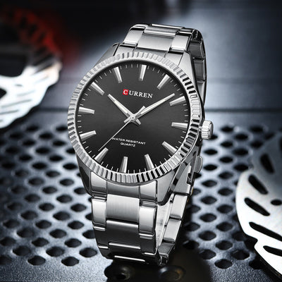 Reloj Empresarial Impermeable para Hombre con Correa de Pasador - Image 20