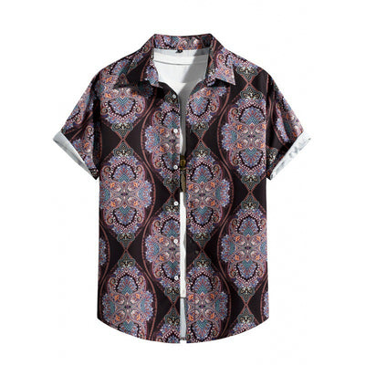 Camisa Suelta de Playa para Hombre - Manga Corta y Cómoda - Image 3