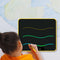 Pizarra Electrónica LCD Colorida 18 Pulgadas Recargable para Niños