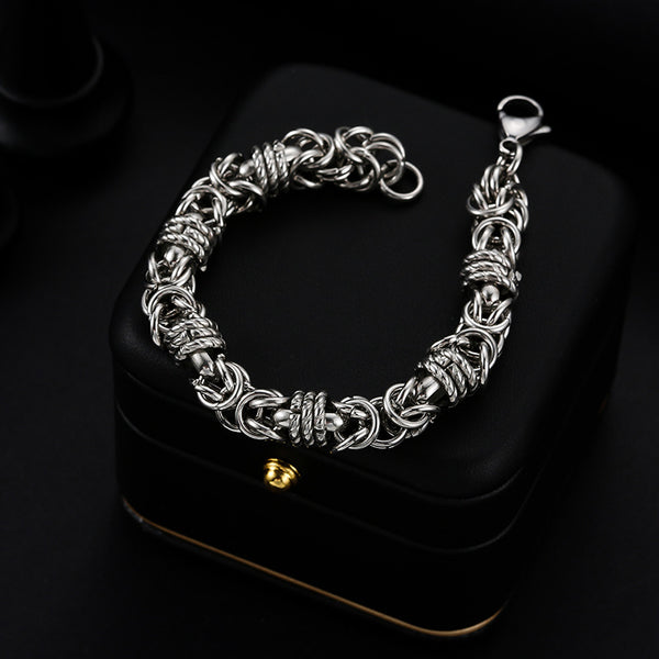 Pulsera de Acero Titanio para Hombre