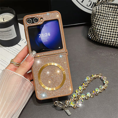 Cargador Inalámbrico Plegable con Funda Magnética y Correa de Transporte - Image 12